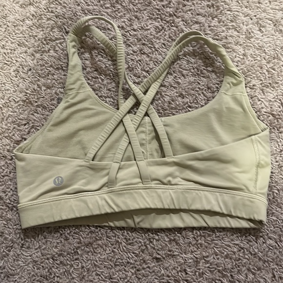 lululemon lime green energy bra - Picture 2 of 2